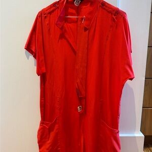 Rachel Zoe Red Jumpsuit